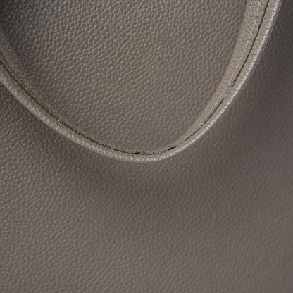 Celine Soft Grained Calfskin Small Belt Cabas Phantom Taupe 10 of 12