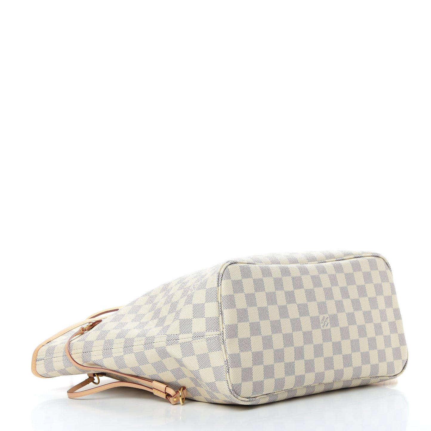 Damier Azur Neo Neverfull MM Rose Ballerine