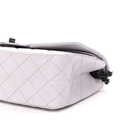 Chanel Aged Calfskin Quilted 2.55 Reissue 226 Flap Light Purple 9 of 10
