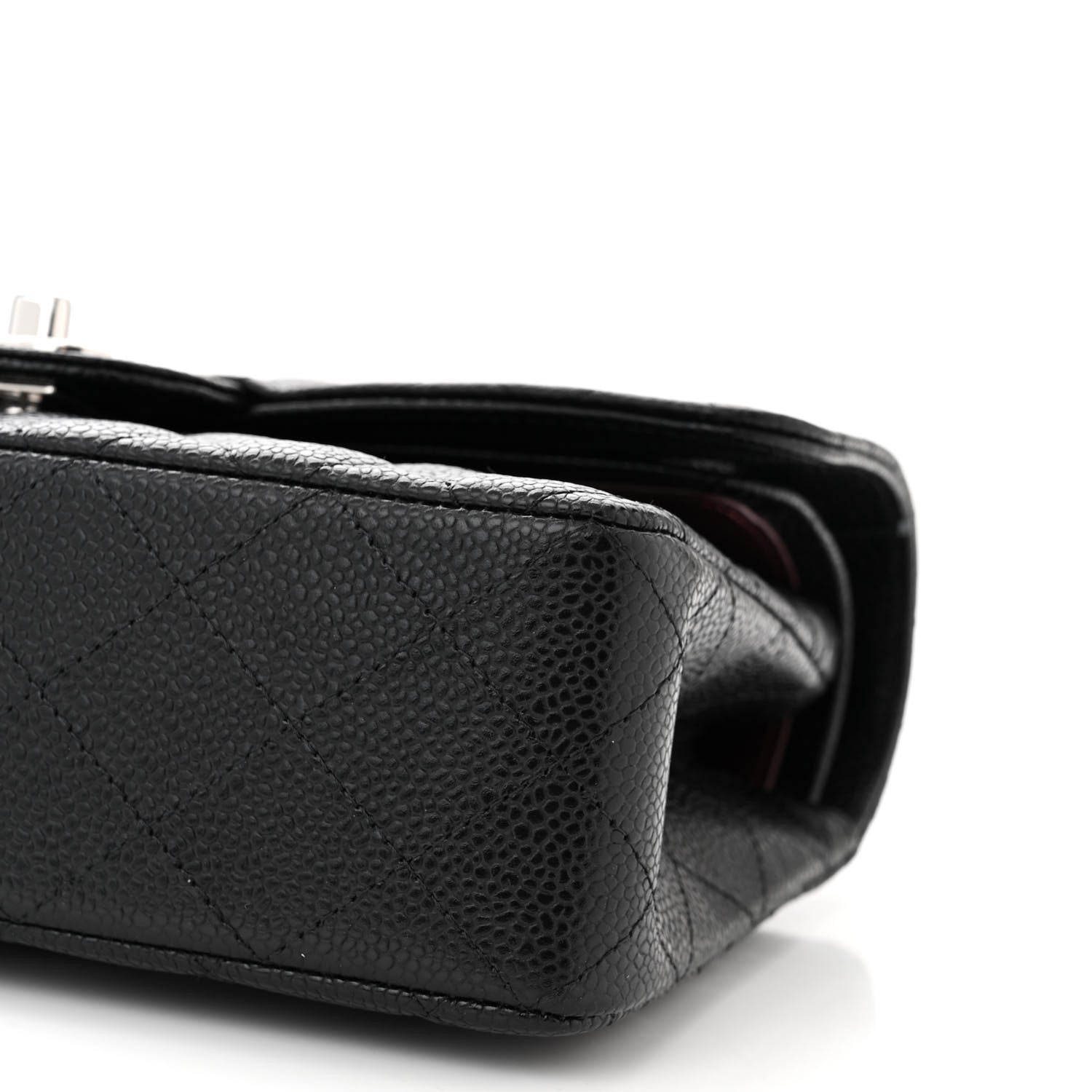 Chanel Caviar Quilted Small Double Flap Black 10 of 11