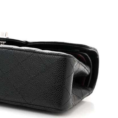 Chanel Caviar Quilted Small Double Flap Black 10 of 11