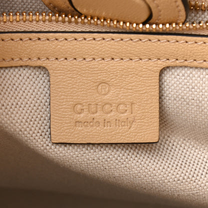 Gucci New Sakai Calfskin Lux Horsebit 1955 Tote Bag Bubble Tea 6 of 10