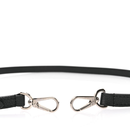 Louis Vuitton Calfskin 20mm Adjustable Shoulder Strap Black 3 of 3