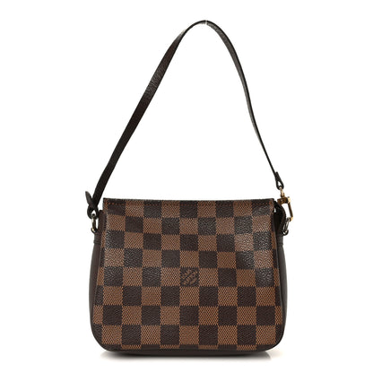 Louis Vuitton Damier Ebene Trousse Make Up Bag Pochette 1 of 10