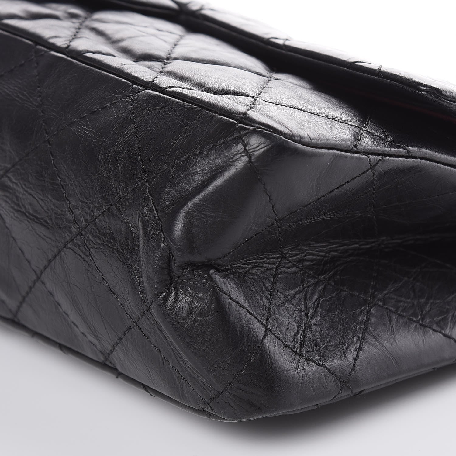Chanel Aged Calfskin Quilted 2.55 Reissue 227 Flap Black 9 of 9