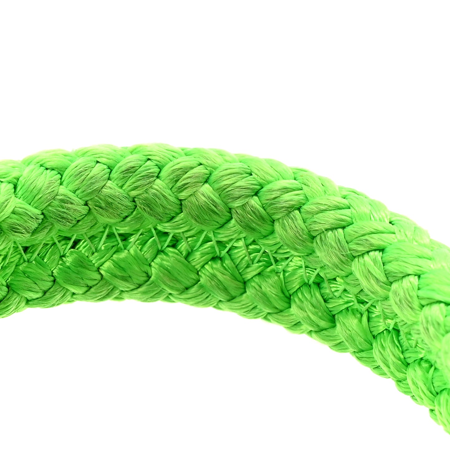 Nylon Lambskin Woven Small Ibiza Basket With Strap Green
