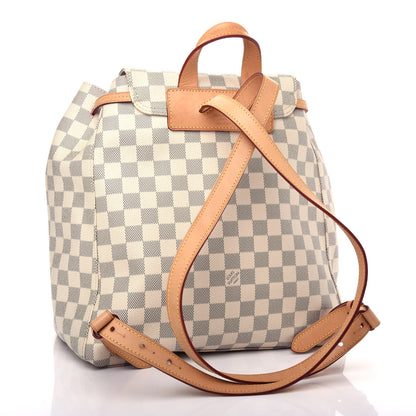 Louis Vuitton Damier Azur Sperone Backpack 3 of 10