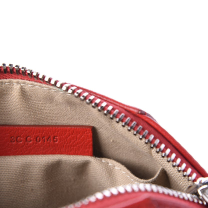 Givenchy Sugar Goatskin Small Antigona Beauty Wristlet Red 9 of 11