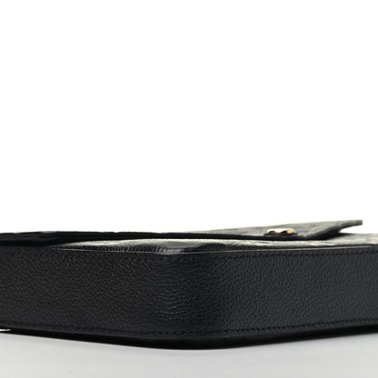 Louis Vuitton Empreinte Pochette Felicie Chain Wallet Black 9 of 11