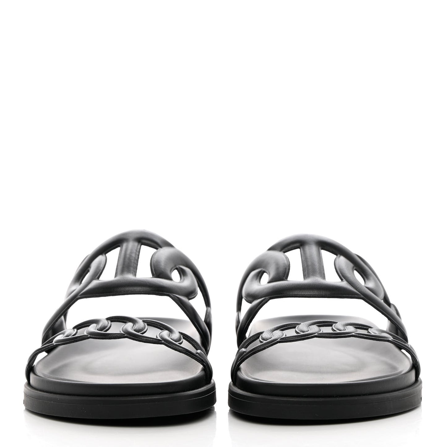 Nappa Womens Extra Sandals 38.5 Black