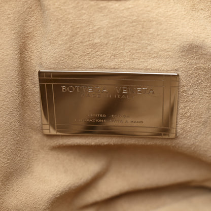 Bottega Veneta Nappa Velour Embellished Chrysler Aquilone Fortune Cookie Hobo Beige Pink 7 of 15