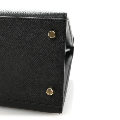 Hermes Epsom Kelly Sellier 28 Black 9 of 10