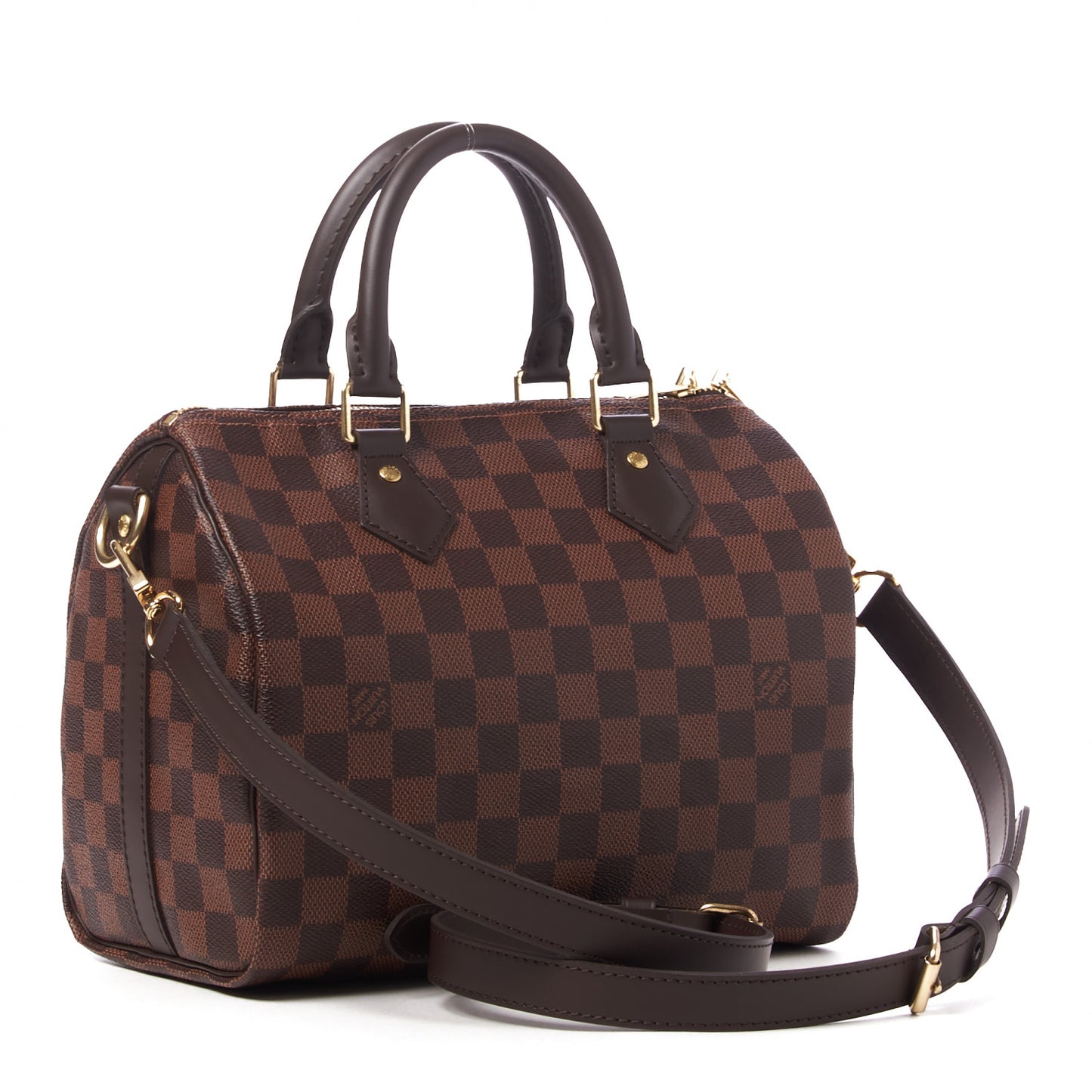 Damier Ebene Speedy Bandouliere 25