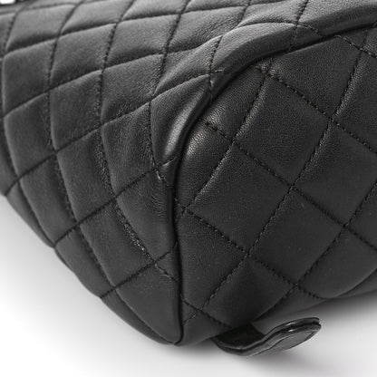 Chanel Lambskin Quilted Mini Urban Spirit Backpack Black 7 of 8