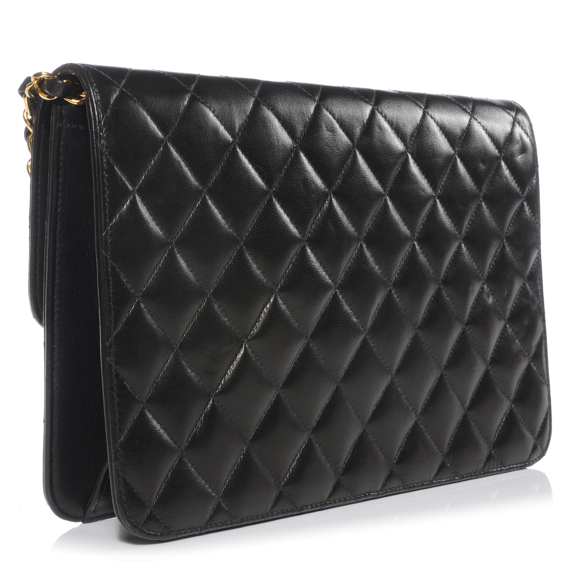 Chanel Lambskin Medium Single Flap Black 3 of 10
