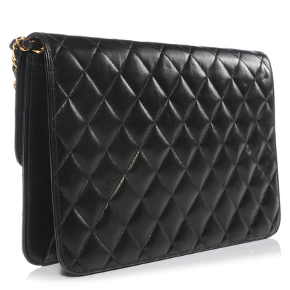 Chanel Lambskin Medium Single Flap Black 3 of 10
