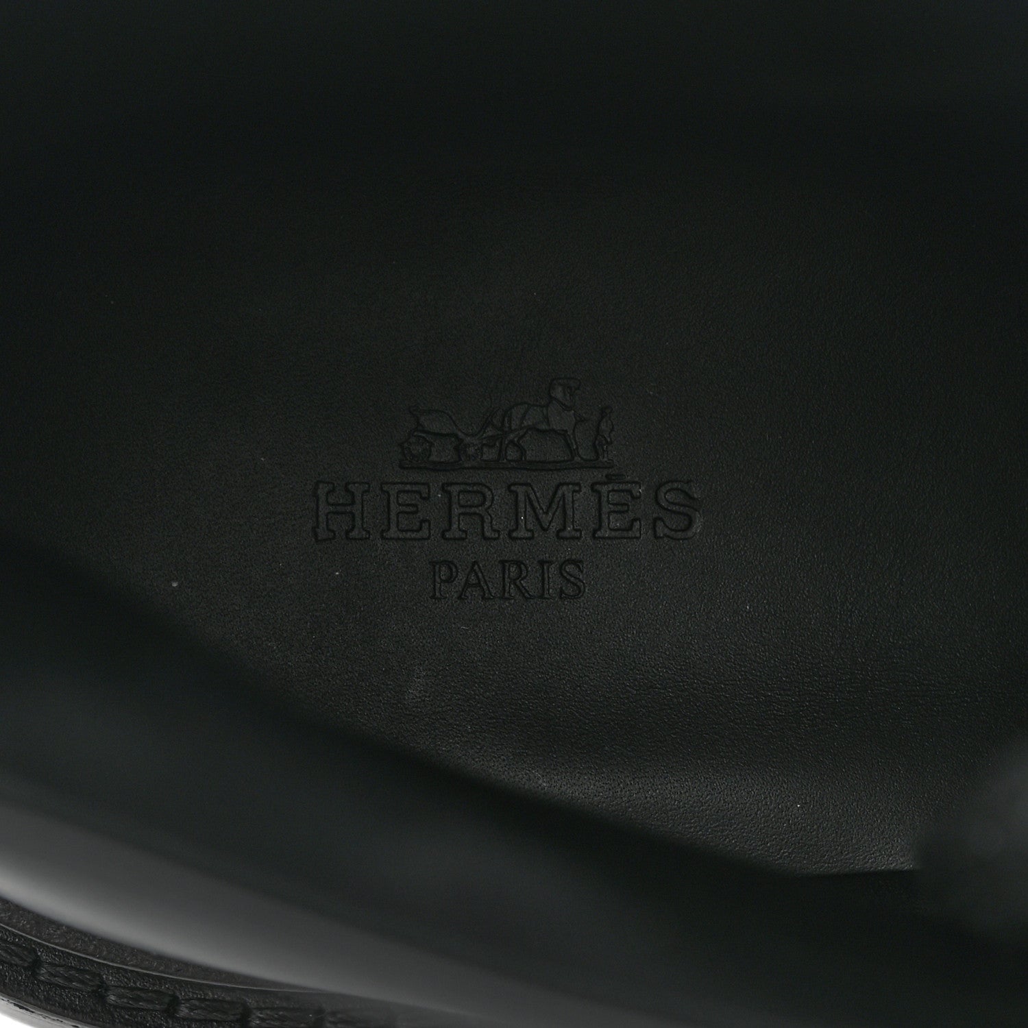 Hermes Glossed Calfskin Funk Ankle Boots 39.5 Black 6 of 9