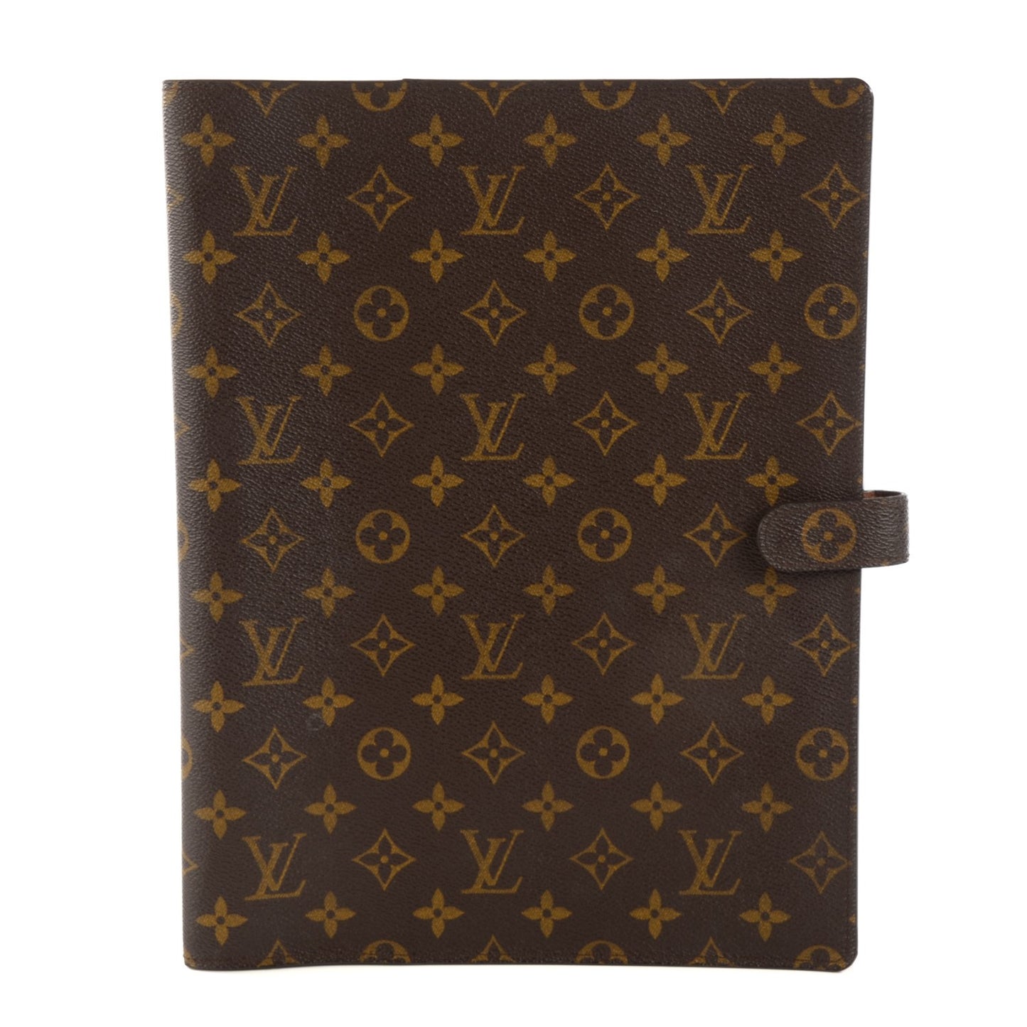 Monogram Large Desk Agenda Cover
