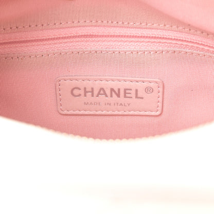 Chanel Aged Calfskin Quilted Small Gabrielle Hobo White 6 of 10