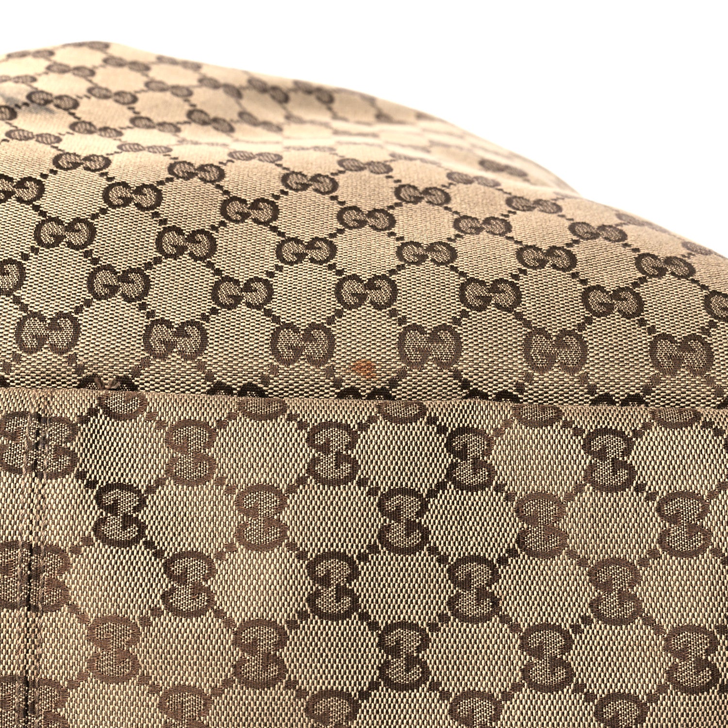 Gucci Monogram Large Horsebit Chain Hobo Dark Brown 14 of 15