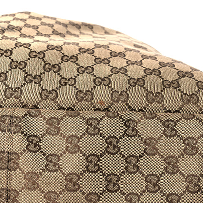 Gucci Monogram Large Horsebit Chain Hobo Dark Brown 14 of 15