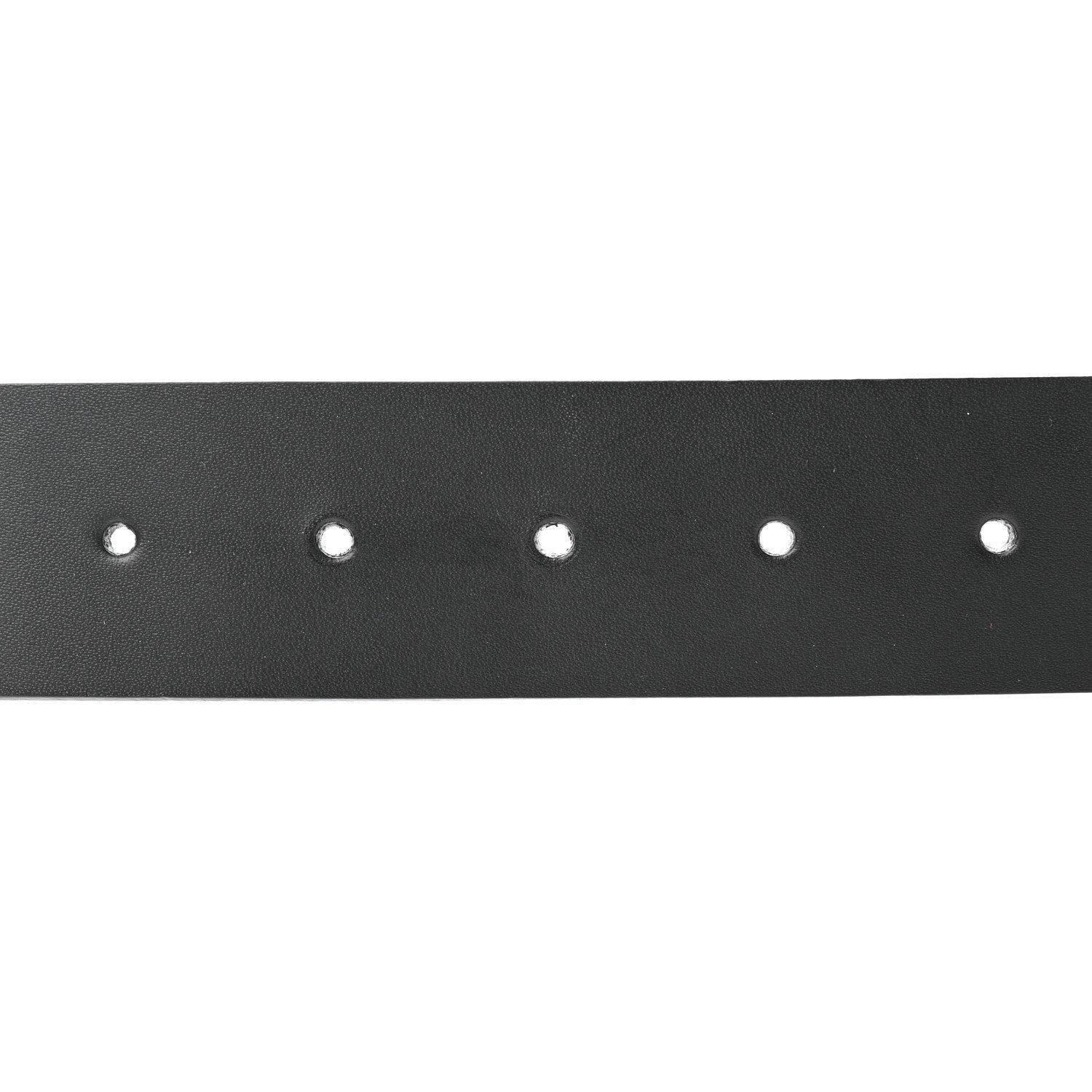 Gucci Selleria Calfskin Nickel Interlocking G 37mm Belt 95 38 Black 5 of 6