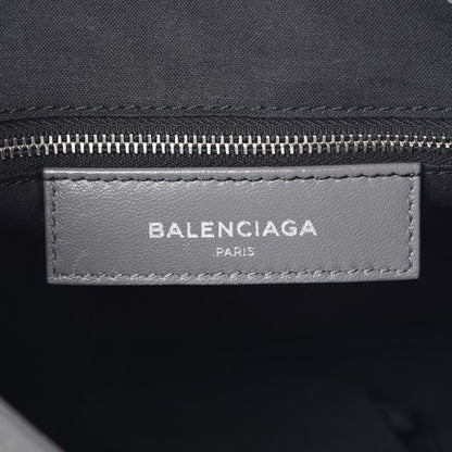 Balenciaga Chevre Silver Metallic Edge Hardware Town Gris Acier 7 of 9