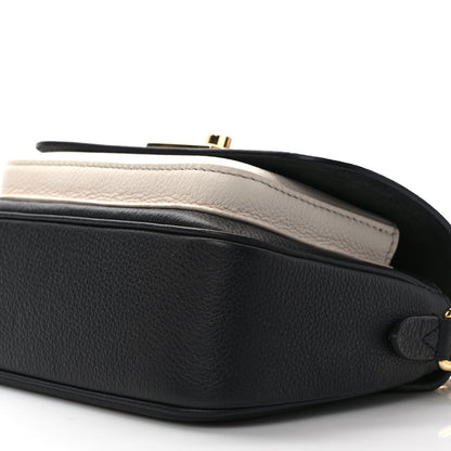 Louis Vuitton Grained Calfskin Lockme Tender Black 8 of 9