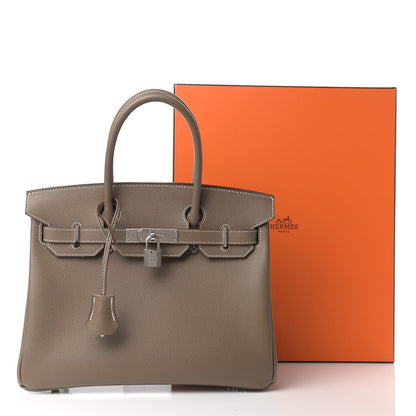 Hermes Epsom Birkin 30 Etoupe 11 of 11