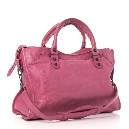Balenciaga Agneau Classic Hardware City Cyclamen Fucsia 2 of 18