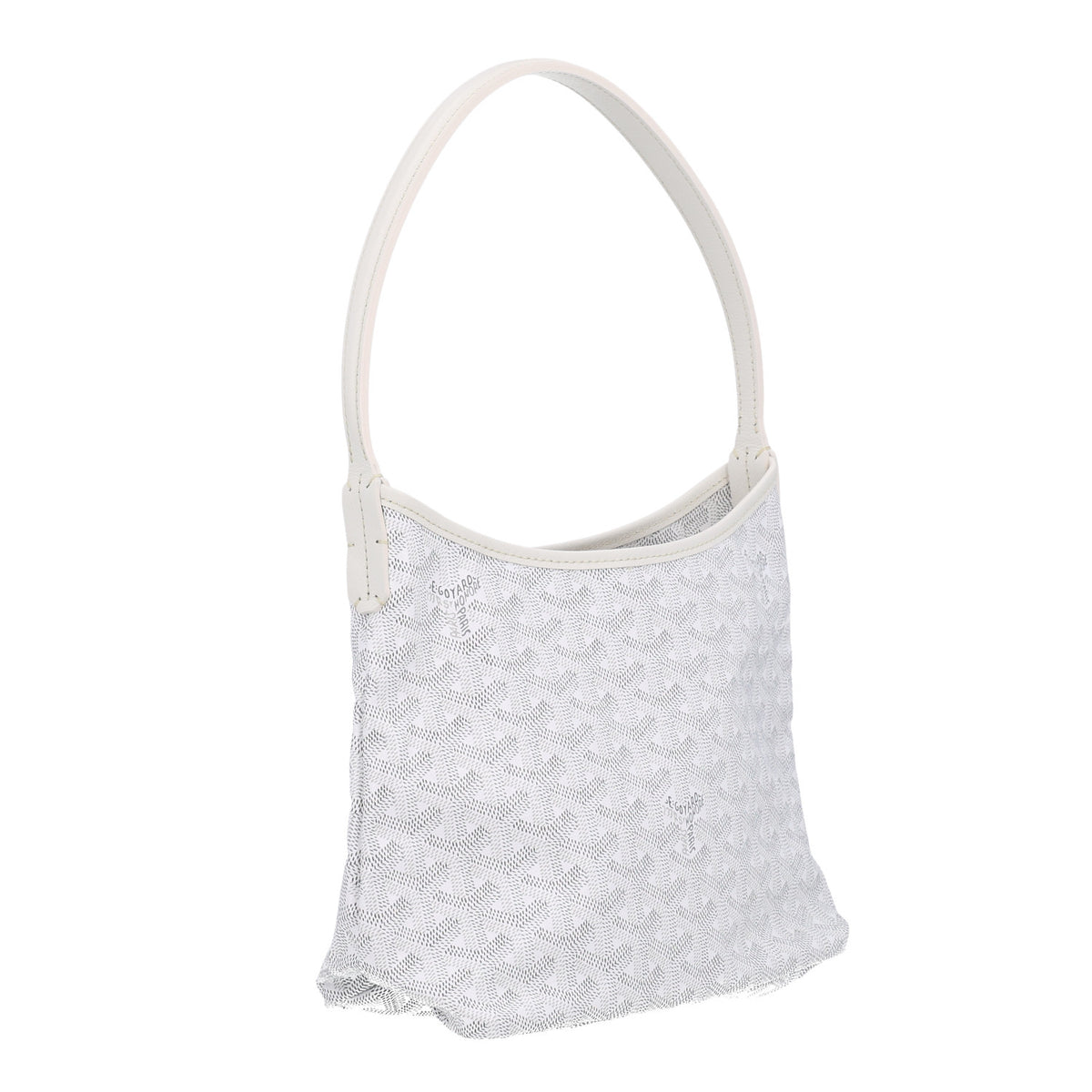 Goyardine Mini Boheme Hobo White