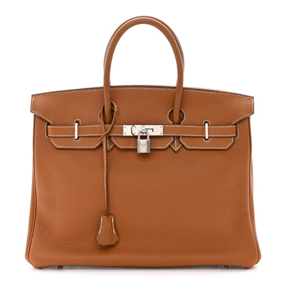 Hermes Togo Birkin 35 Gold 1 of 10