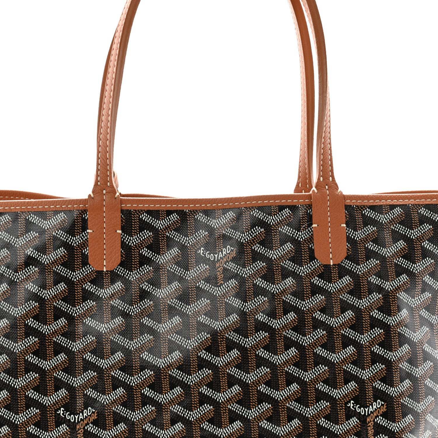 Goyard Goyardine Saint Louis PM Black Gold 9 of 12