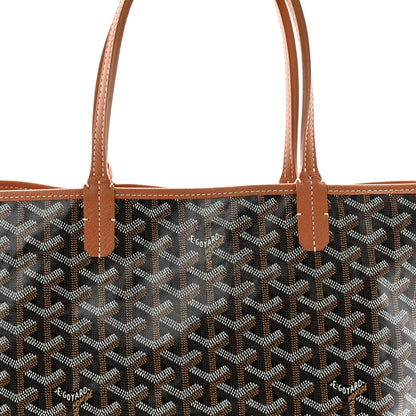 Goyard Goyardine Saint Louis PM Black Gold 9 of 12