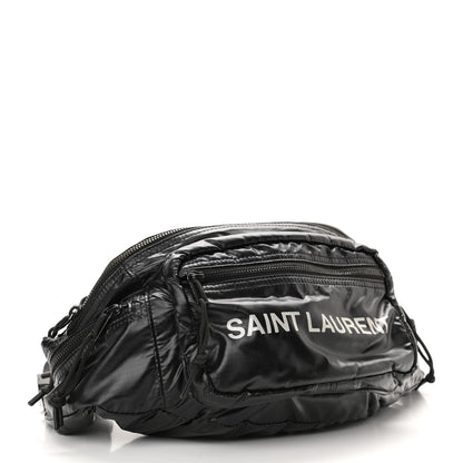 Saint Laurent Nylon Logo Nuxx Body Belt Bag Black 4 of 10