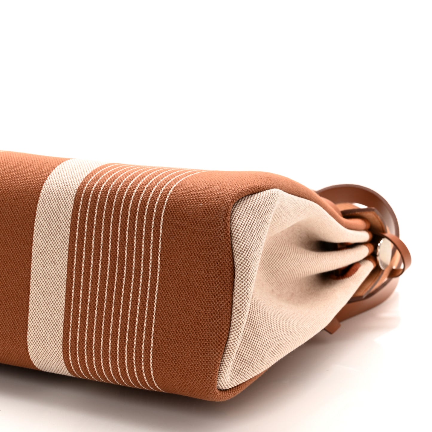 Vache Hunter Toile H Vibration Herbag Zip Retourne 31 PM Fauve Ecru Beige