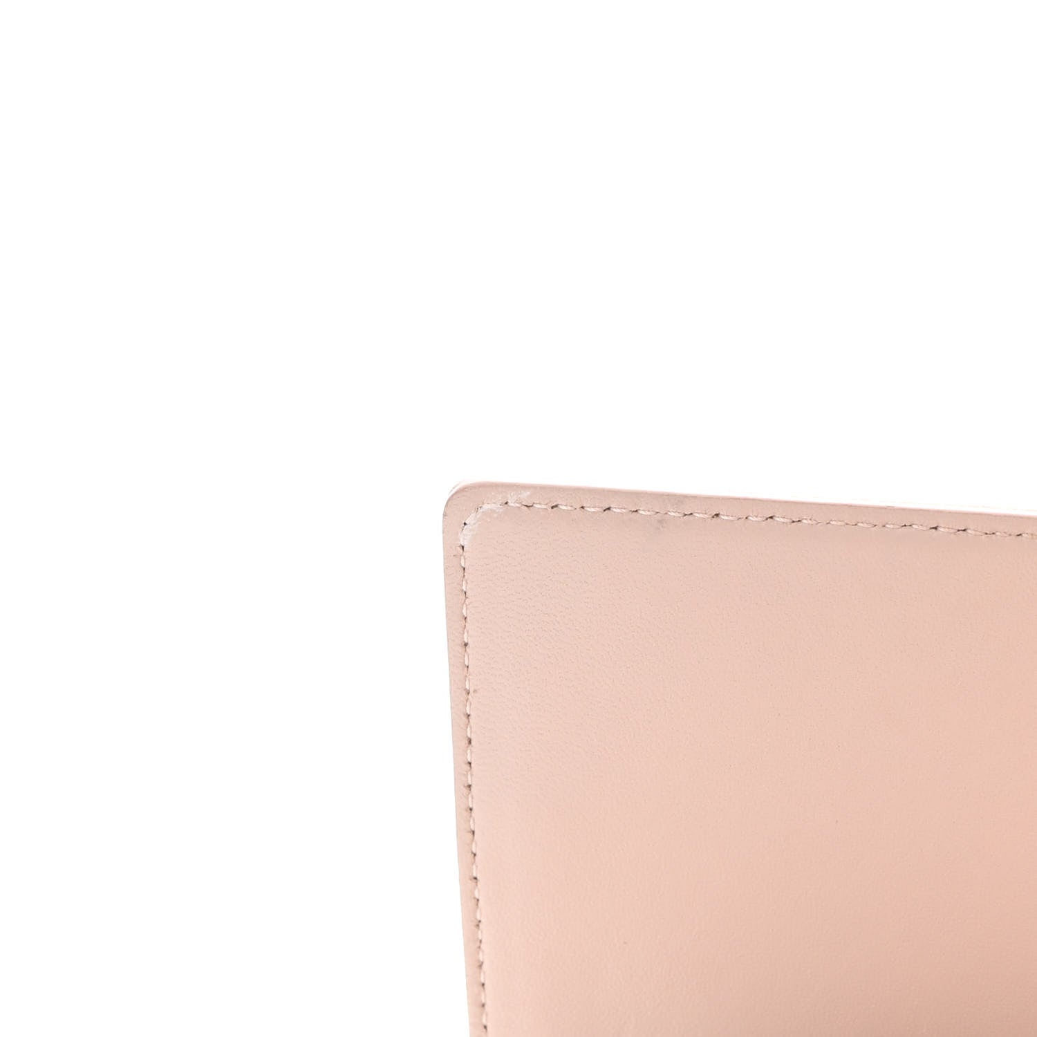 Christian Dior Grained Calfskin Diorama Wallet on Chain Pouch Nude 16 of 18