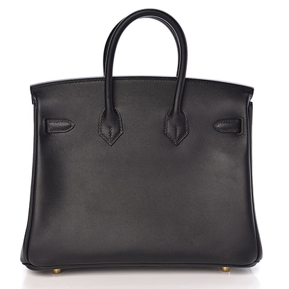 Hermes Veau Jonathan Birkin 25 Black 4 of 32