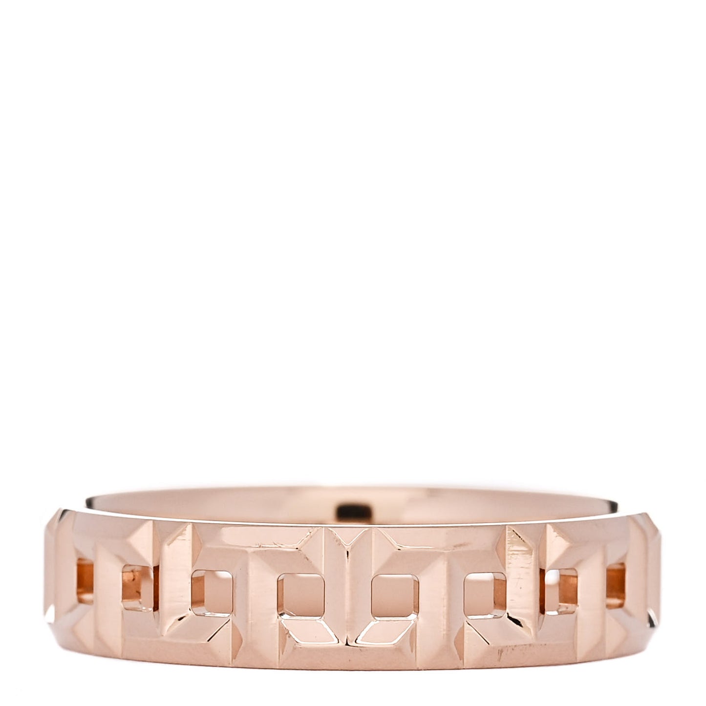 18K Rose Gold T True Wide Ring 66 11.5
