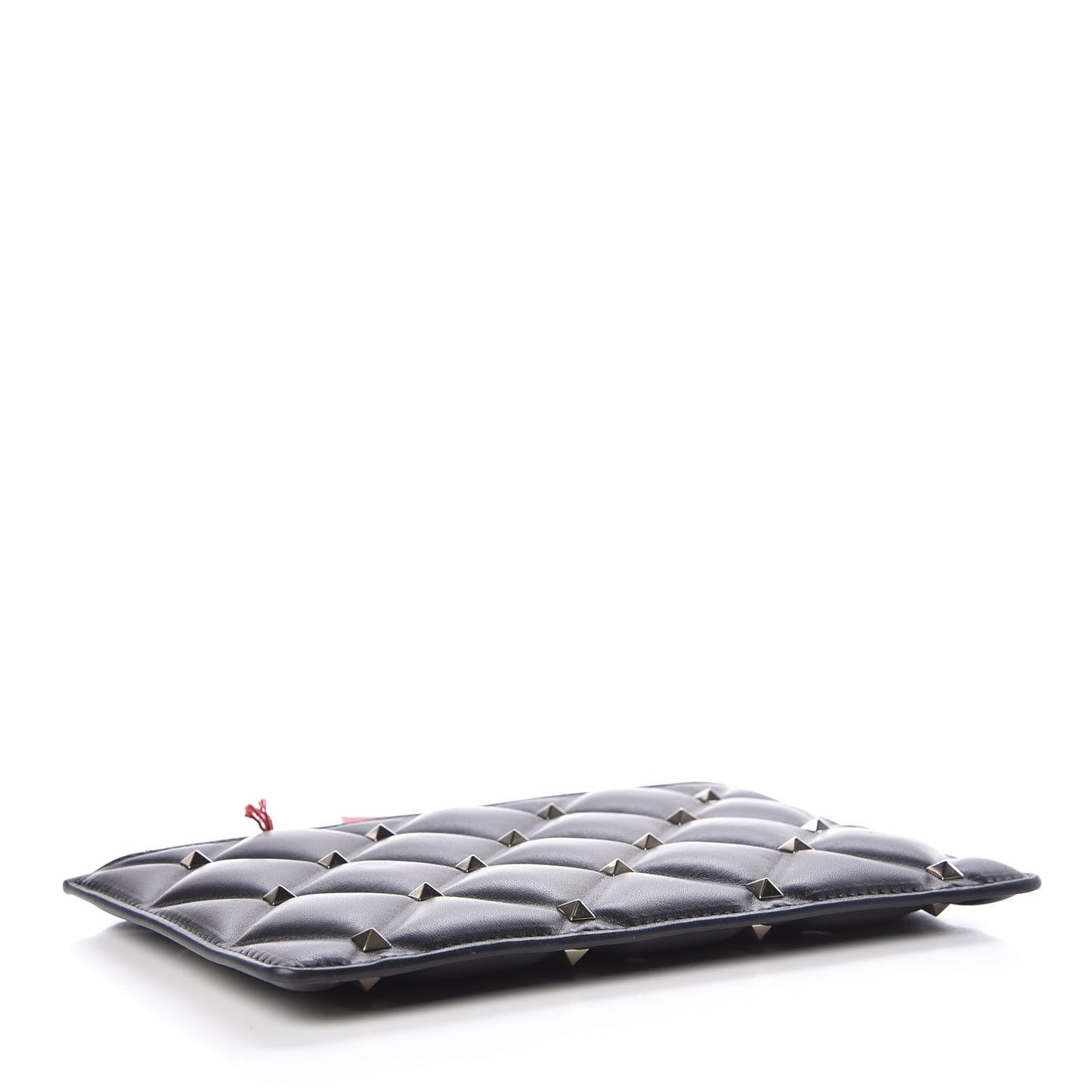 Nappa Small Candystud Zip Pouch Black