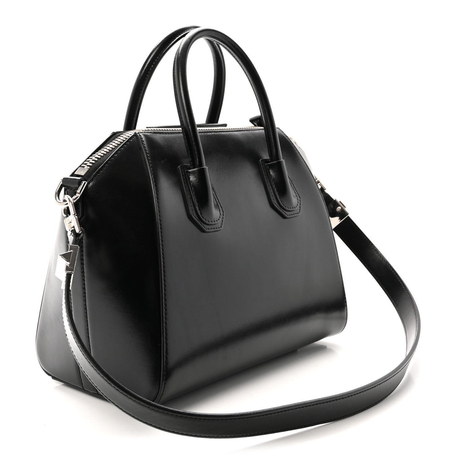 Givenchy Shiny Lord Calfskin Small Antigona Black 3 of 10