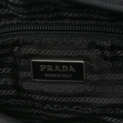 Prada Tessuto Nylon Messenger Bag Black 6 of 9