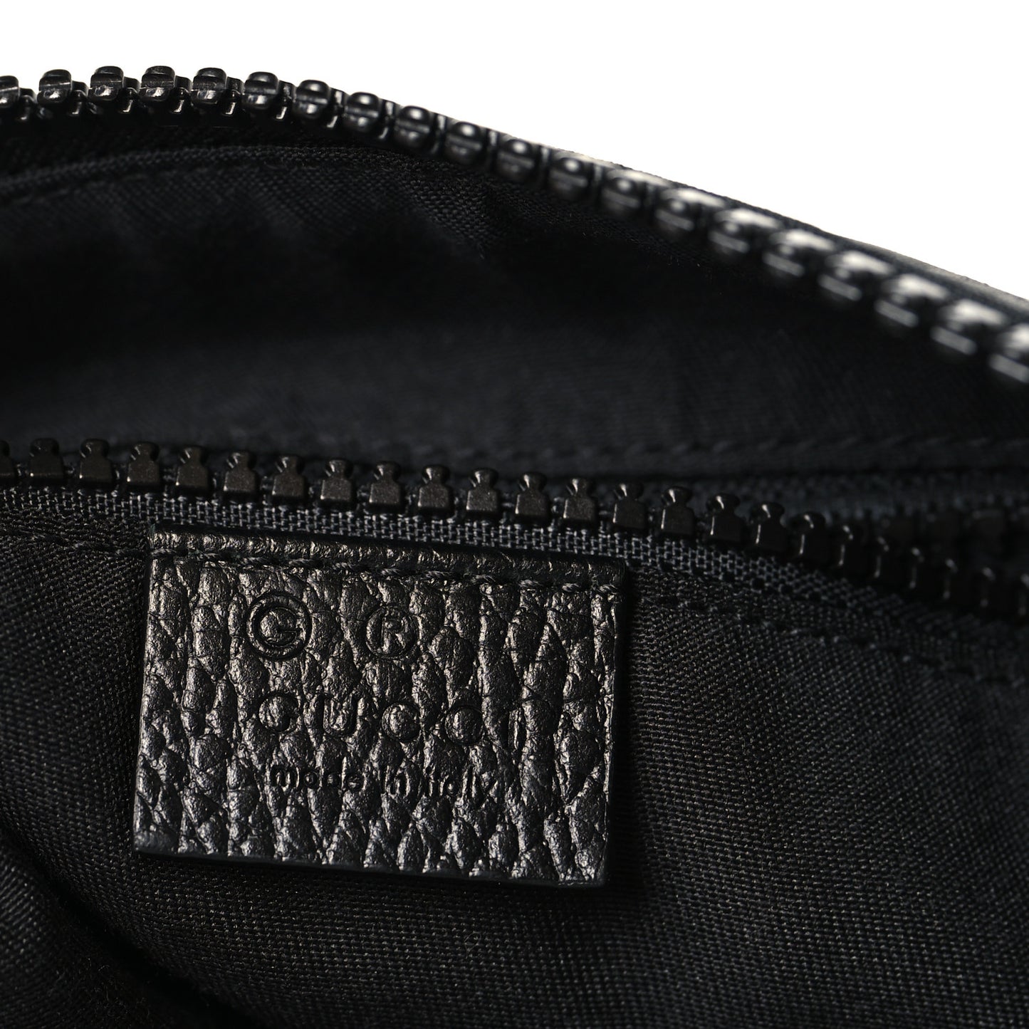 Nylon Monogram Small Flat Messenger Bag Black