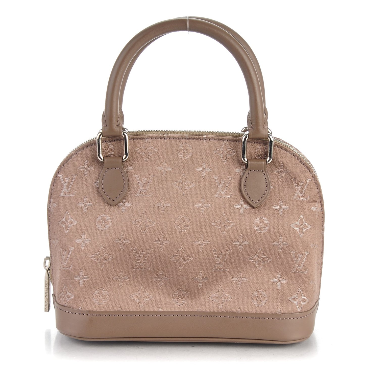 Satin Monogram Little Alma Taupe