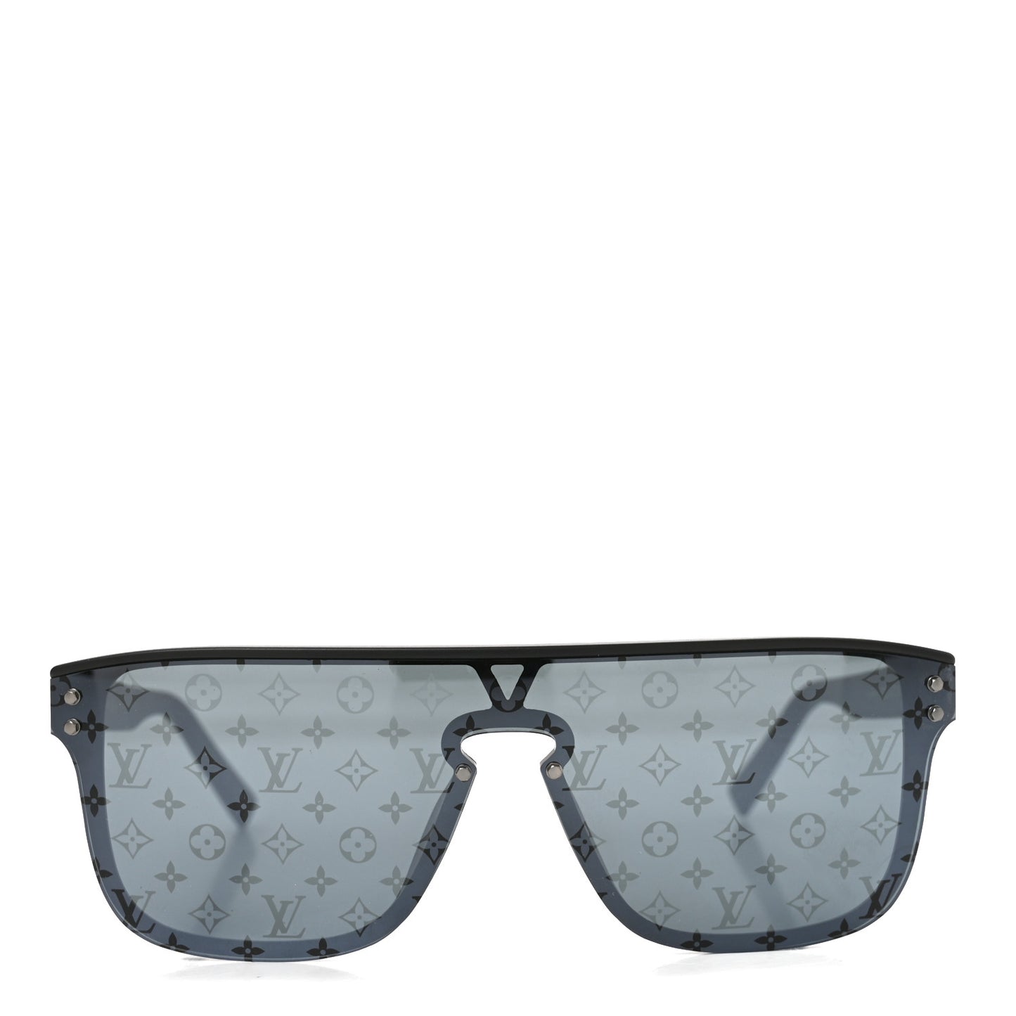 Acetate LV Waimea Square Sunglasses Z1082E Black