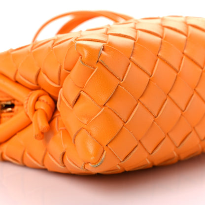 Bottega Veneta Nappa Intrecciato Small Loop Camera Bag Tangerine 7 of 11