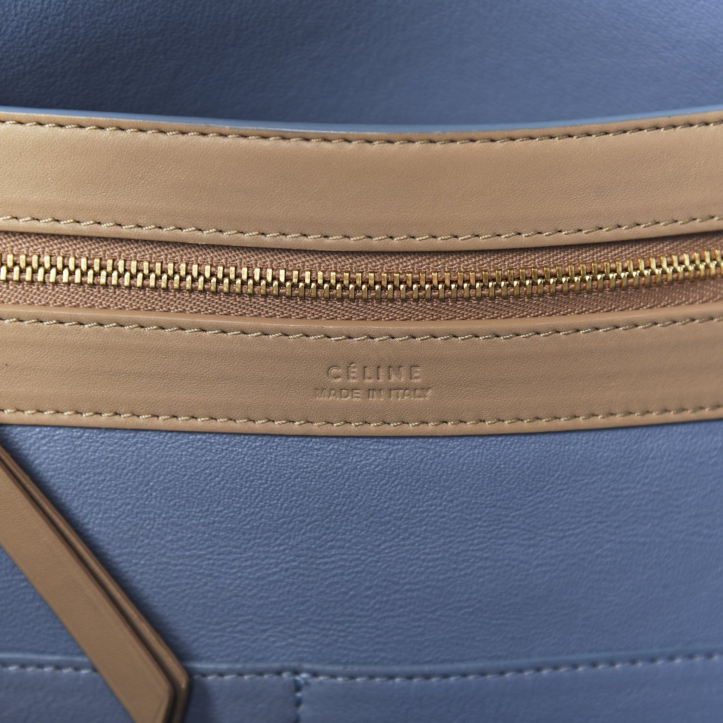 Smooth Calfskin Small Belt Cabas Phantom Beige