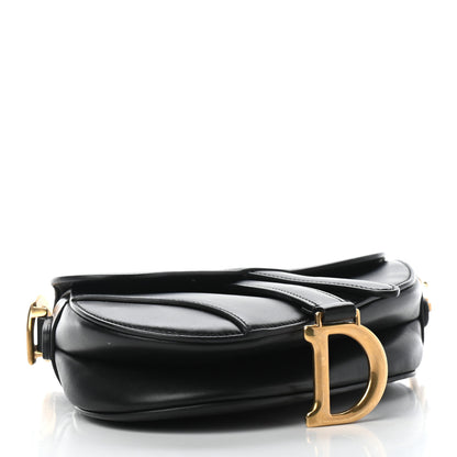 Christian Dior Calfskin Mini Saddle Bag Black 4 of 9