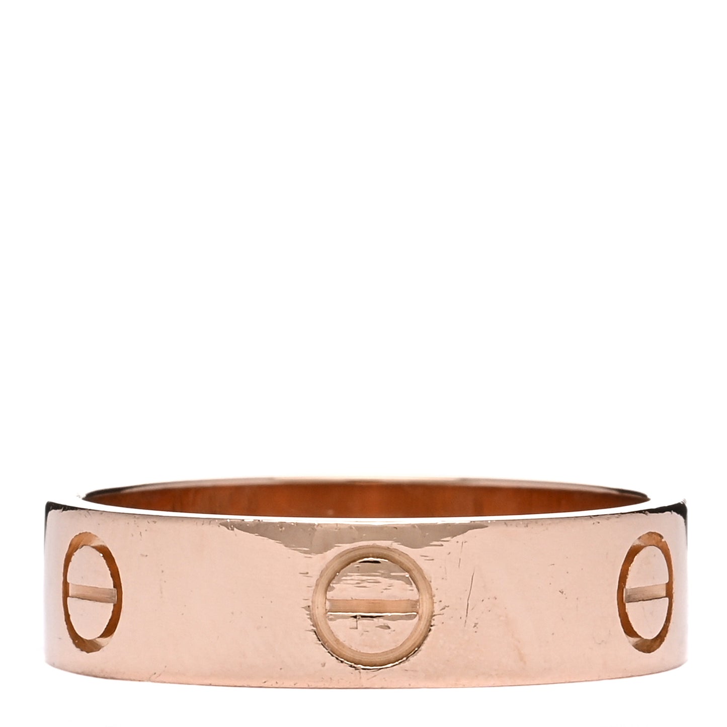 18K Pink Gold 5.5mm LOVE Ring 58 8.25