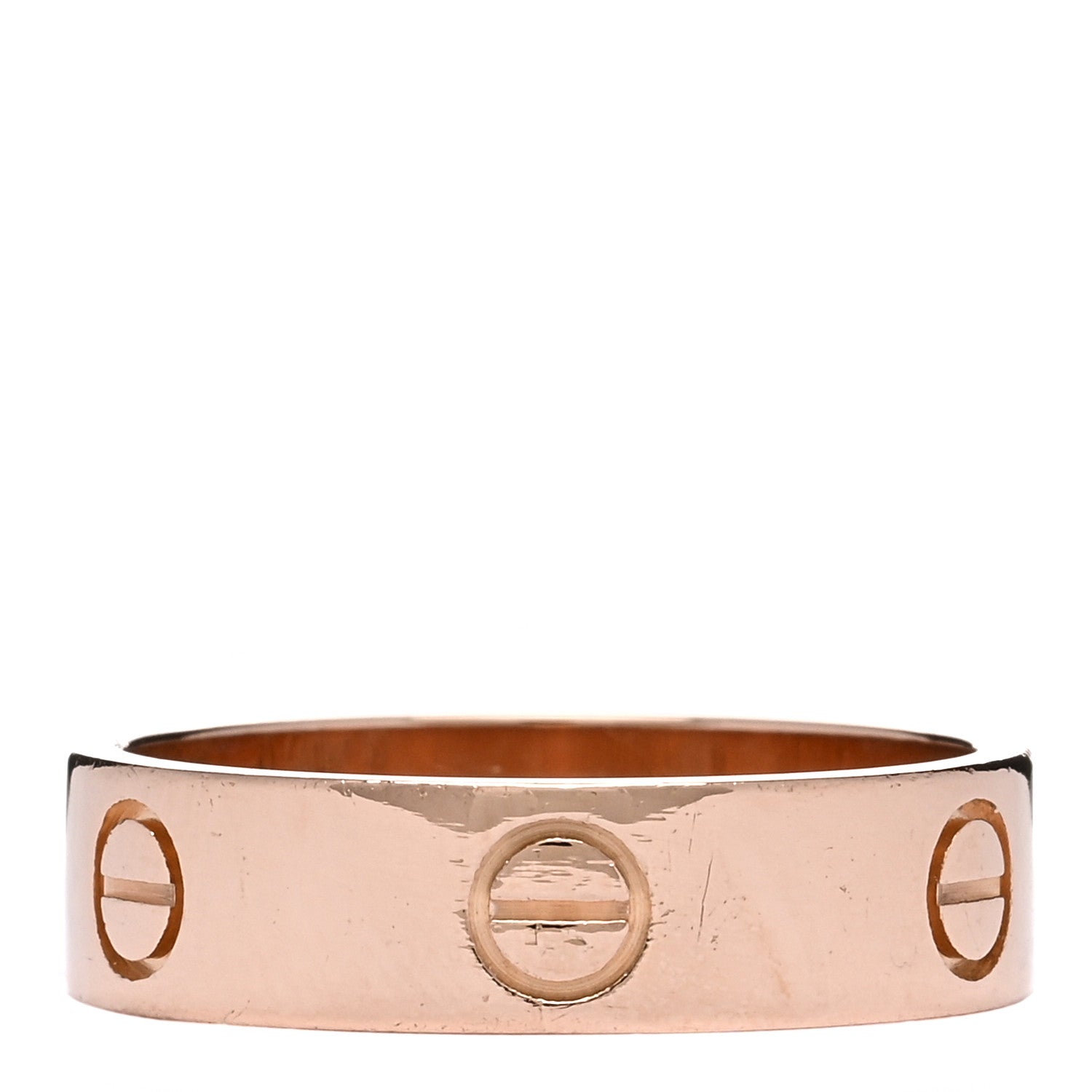 Cartier 18K Pink Gold 5.5mm LOVE Ring 58 8.25 3 of 5